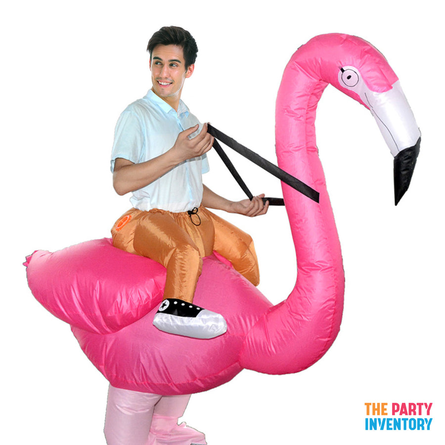 Adult Inflatable Flamingo Costume