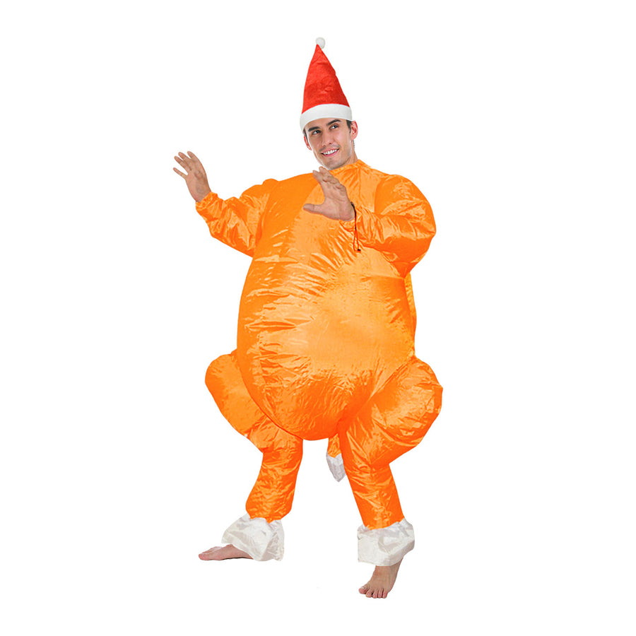 Adult Inflatable Christmas Turkey Costume