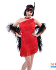 Adult Red Flapper Costume