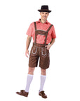 Adult Beer Man Costume (Red Checkered)