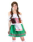 Adult Beer Lady Costume Green