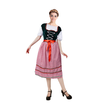 Adult Beer maid Red Costume