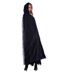 Adult Black Lace Cape Costume