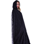 Adult Black Lace Cape Costume