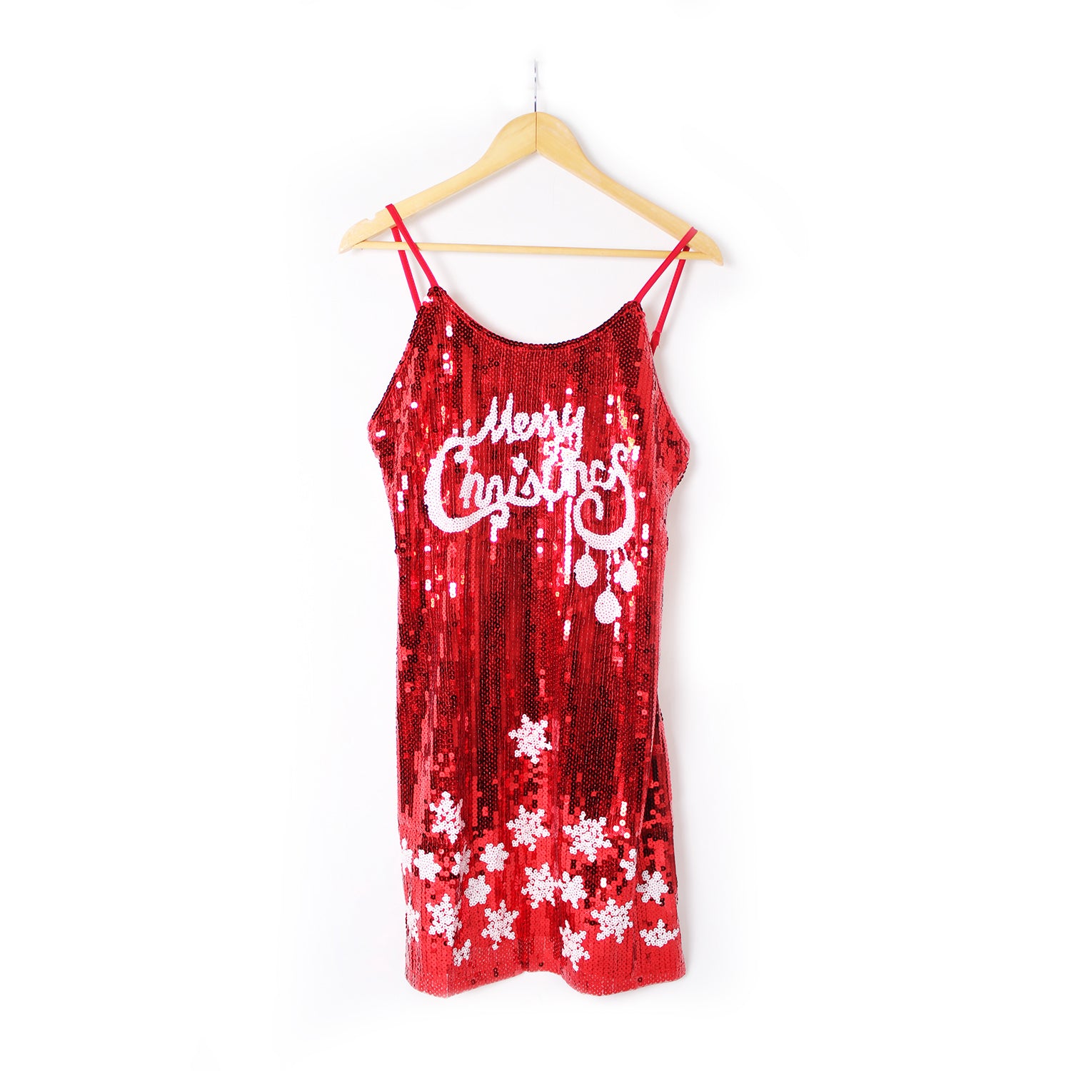 white christmas dresses Red Sequin Dress: Women's Christmas Outfits main image 0