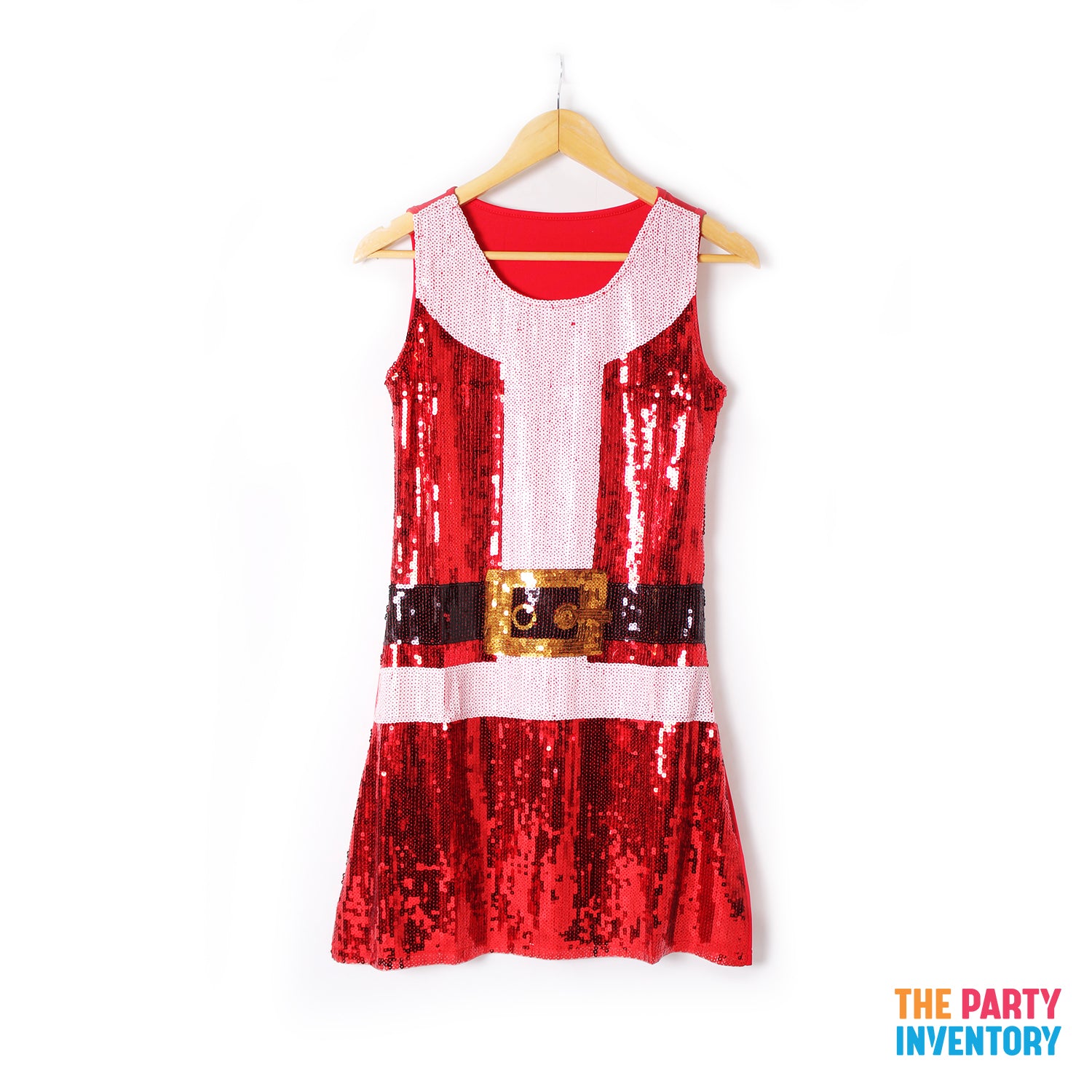 Adult Christmas Sequin Dress (Santa) – The Party Inventory