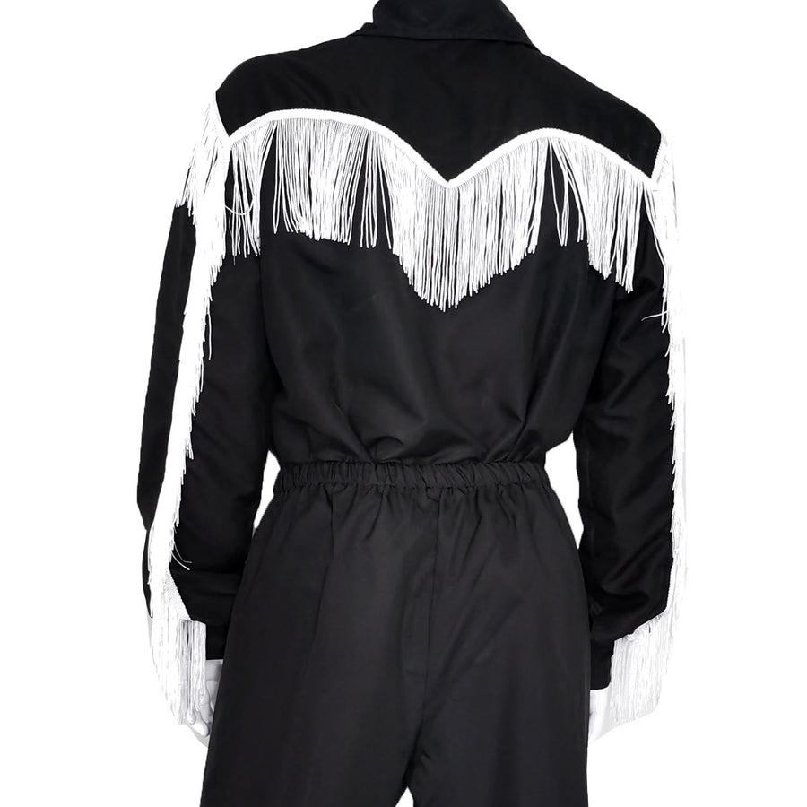 Adult Black Cowboy Top Costume