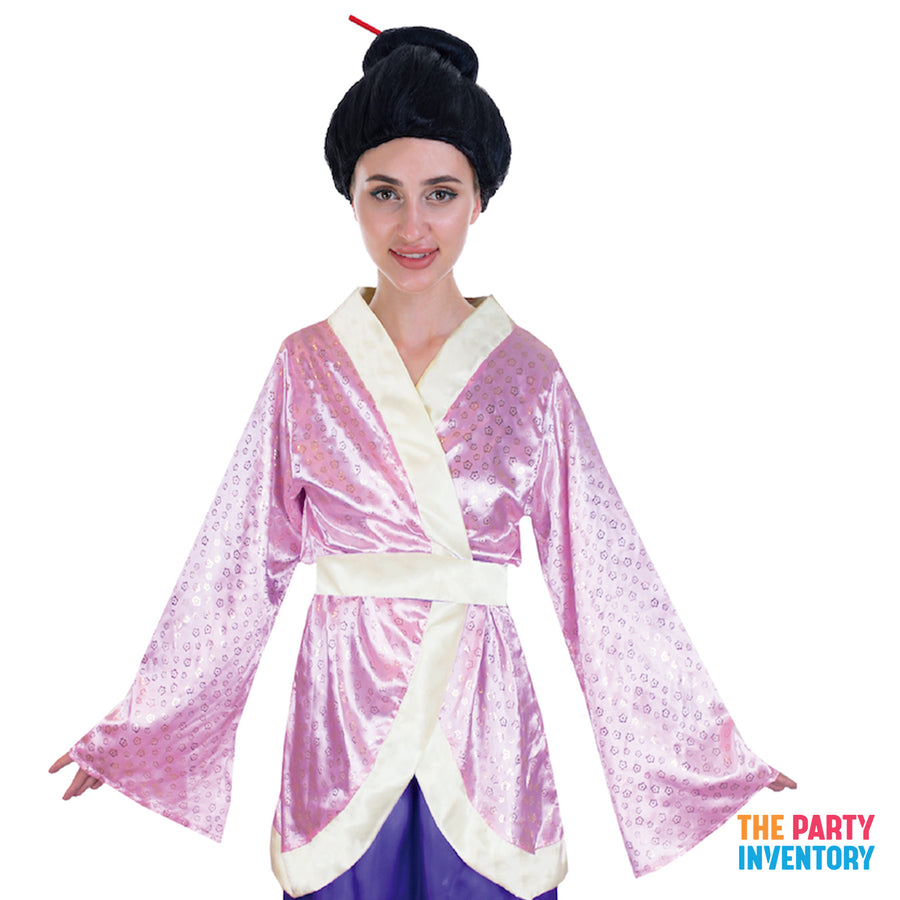 Pink Japanese Kimono Costume