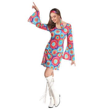 Adult Hippie Girl Costume