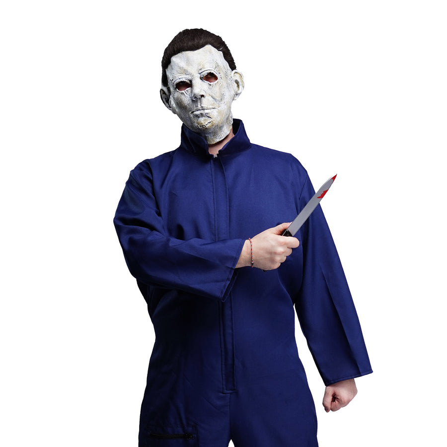 Adult Psycho Serial Killer Navy Costume