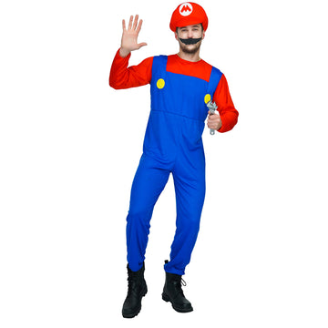 Adult Mario Plumber Costume