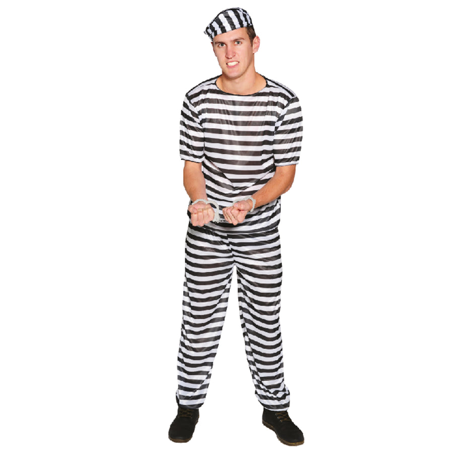 Adult Prisoner Man Costume