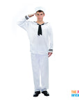 Adult White Sailor Costume