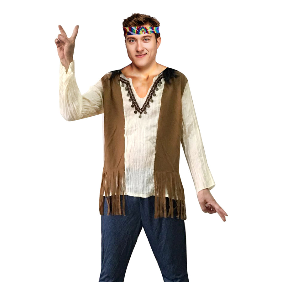 Adult Hippie Dude Costume