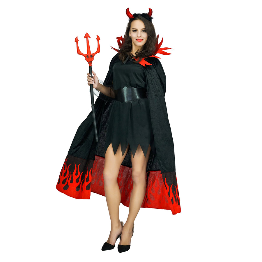 Adult Deluxe Fire Devil Costume