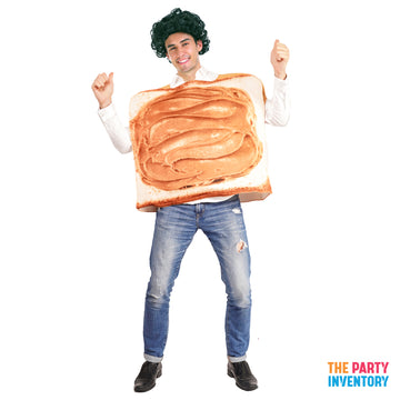Adult Peanut Butter Sandwich Costume
