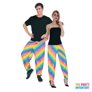 Adult Rainbow Harem Pants
