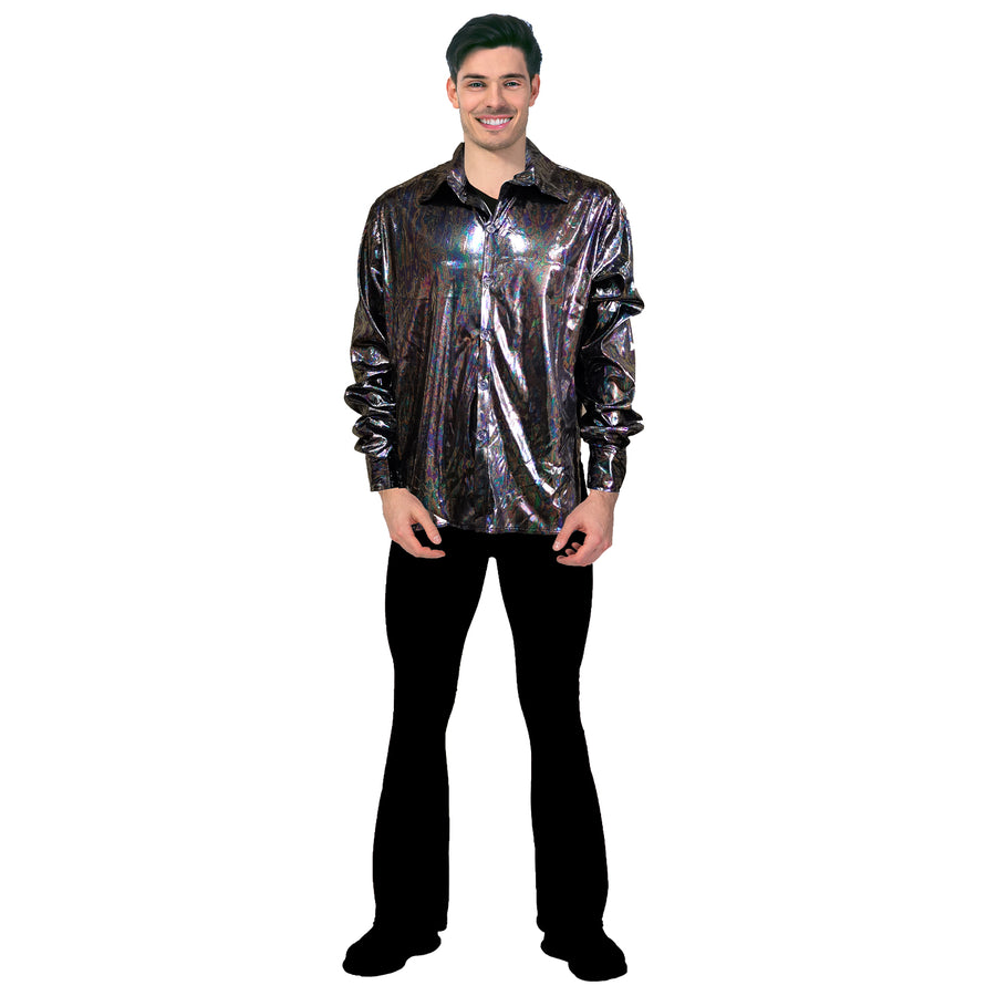 Adult Disco Shirt (Black)