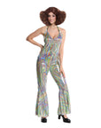 Adult Ladies Disco Jumpsuit