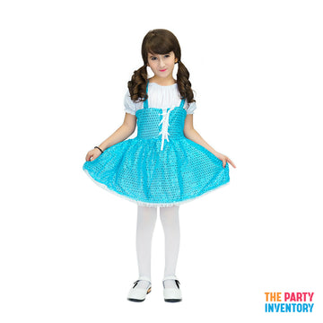 Children's Blue Sequin Dress