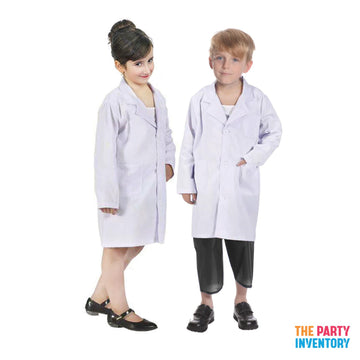 Children's White Lab Coat Costume