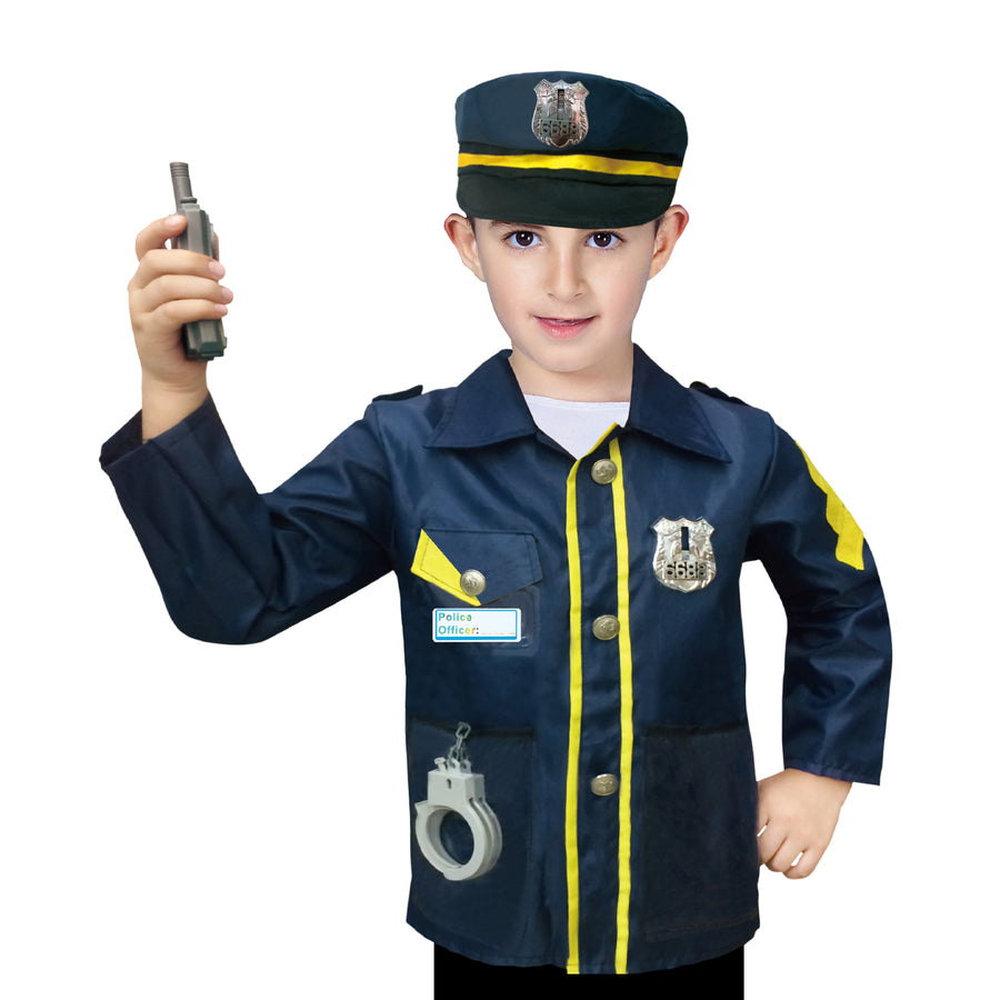 Children's Police Costume & Accessories (3 Sizes)