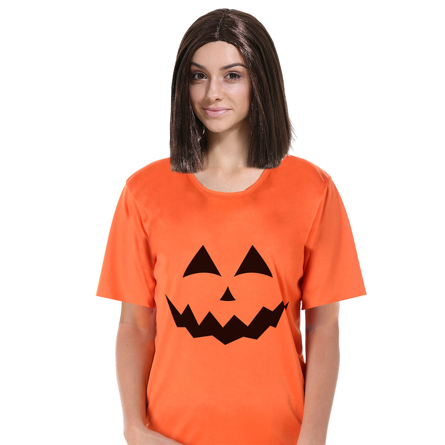 Adult Halloween Pumpkin Top