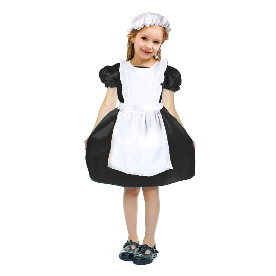 Children's Colonial Apron & Hat Costume Set