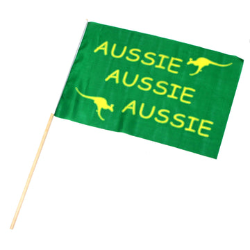 Aussie Hand Signal Flag (Green)