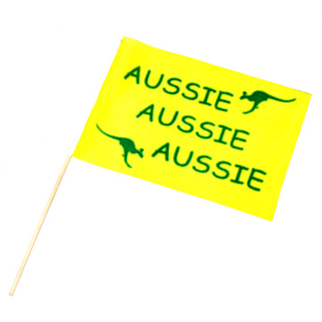 Aussie Hand Signal Flag (Yellow)