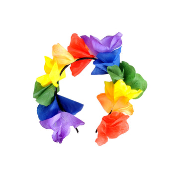 Rainbow Flower Headband