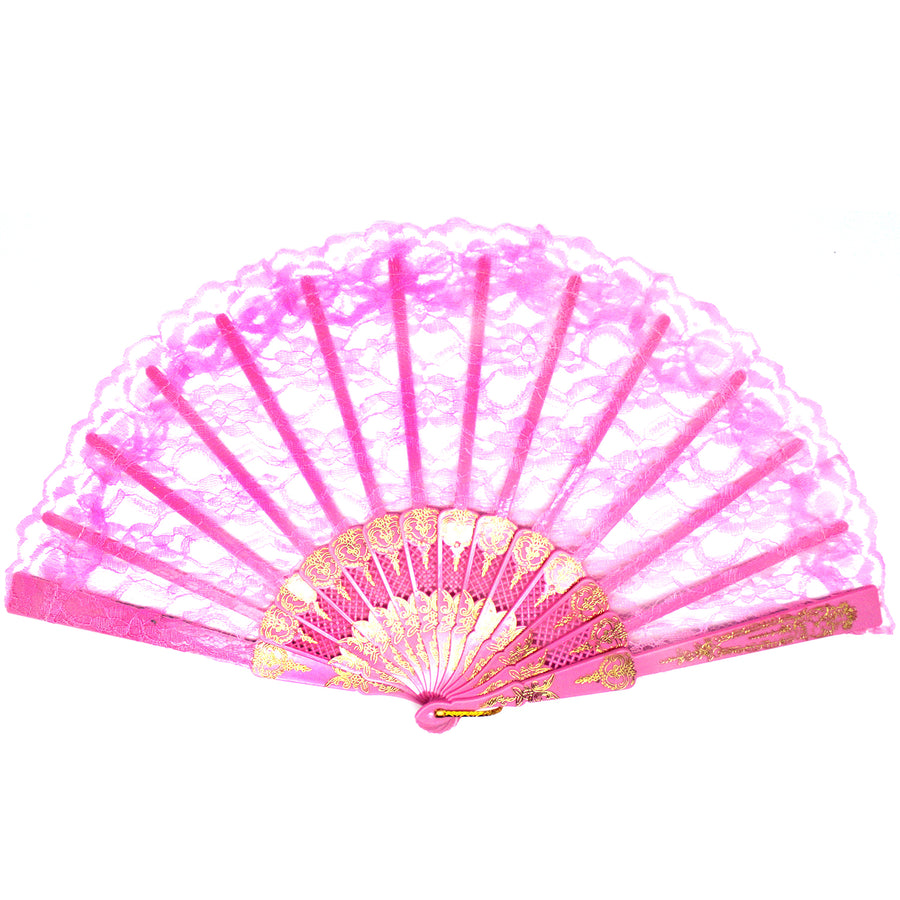 Lace Fan (Light Pink)