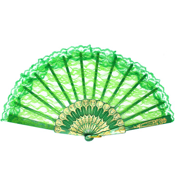 Lace Fan (Green)