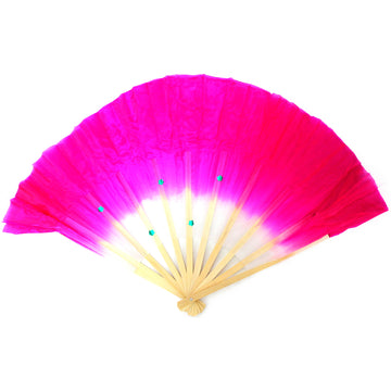 Sequin Dance Fan (Pink) dancing fan