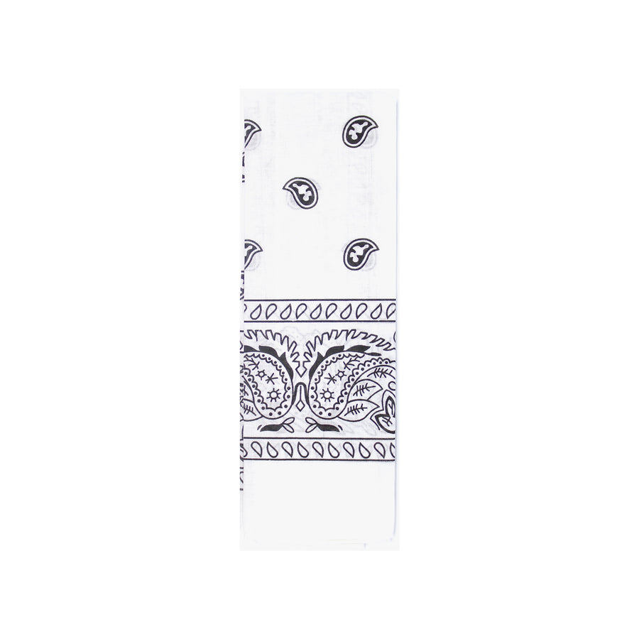 Paisley Bandana (White)