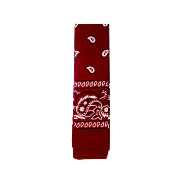 Paisley Bandana (Maroon)