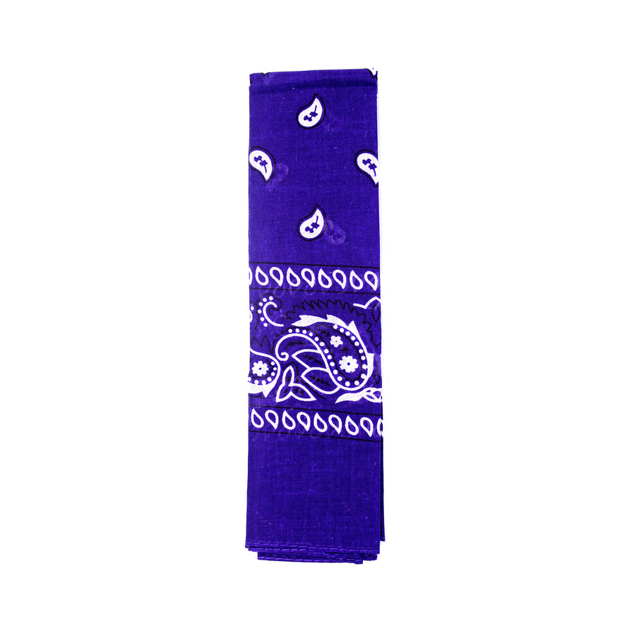 Paisley Bandana (Purple)