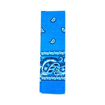 Paisley Bandana (Blue)