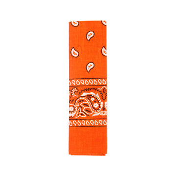 Paisley Bandana (Orange)