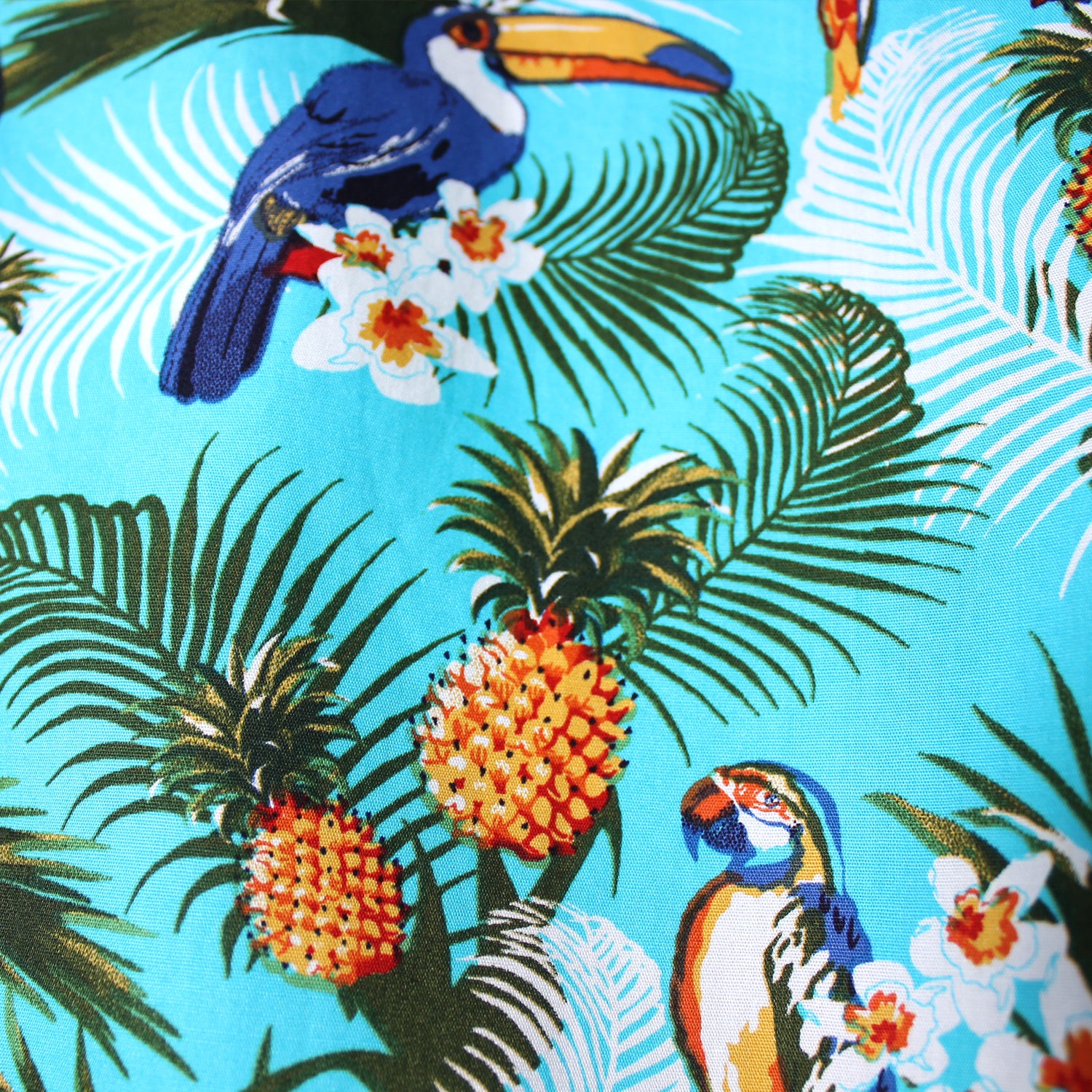 Adult Hawaiian Shirt (Tropical Birds)