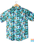 Adult Hawaiian Shirt (Tropical Birds)
