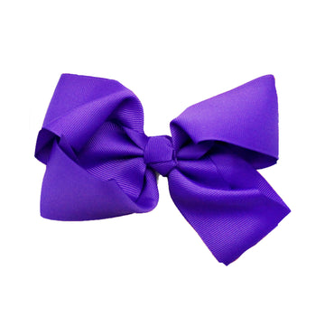 Bow Hair Clip (Purple)