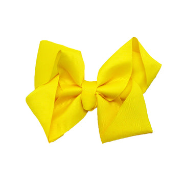Bow Hair Clip (Yellow)
