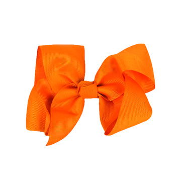 Bow Hair Clip (Orange)