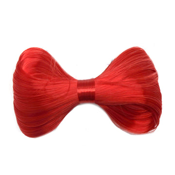 Red Popstar Bow Hair Clip