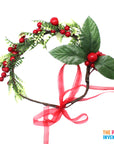 Christmas Flower Crown