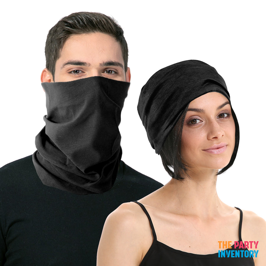 Black Tube Bandana