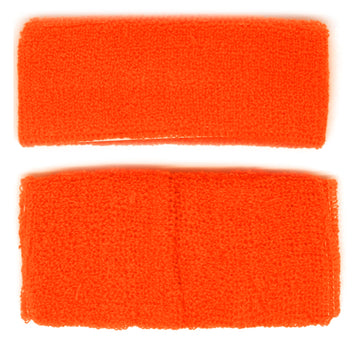 Sweatband & Wristband Set (Orange)