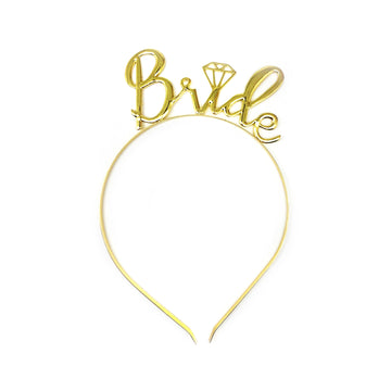 Gold Deluxe Bride To Be Headband
