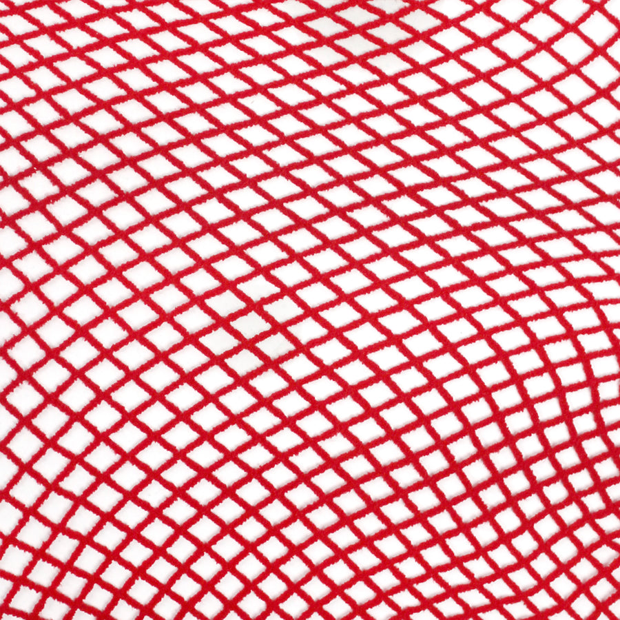 Red Fishnet Leggings